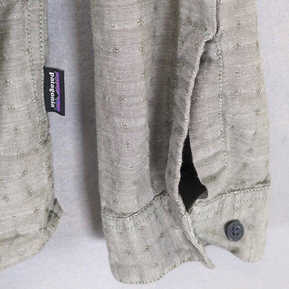 Patagonia Men's XL Button Down Shirt, Organic Cotton Long Sleeve Scorpo Dobby - Picture 4 of 6